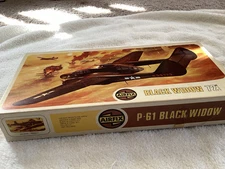 Northrop P-61 Black Widow 1/72 Airfix from 1970s Craft Master