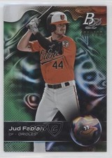 2023 Bowman Platinum Top Prospects Emerald Ice Foil /299 Jud Fabian #TOP-53 5x8