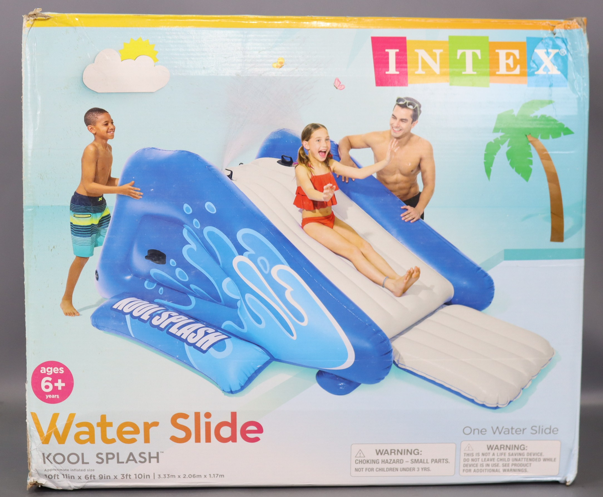 INTEX 58849EP Kool Splash Inflatable Water Slide Swimming Pool