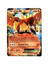 Ho-Oh EX 22/124 BW Dragons Exalted Ultra Rare Holo Pokémon TCG MP