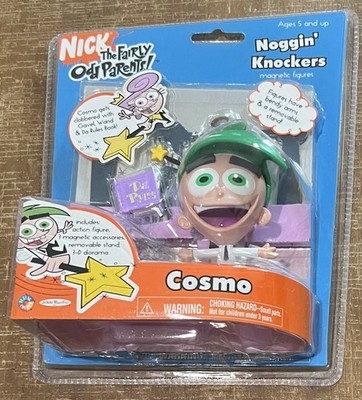 2003 Nickelodeon The Fairly Odd Parents Noggin Knockers Cosmo - RARE!  NEW!