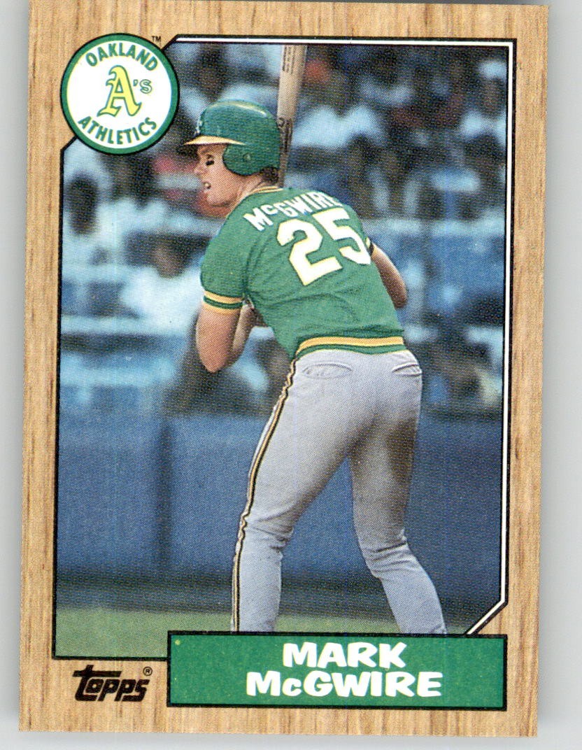 1987 Topps Mark McGwire RC #366