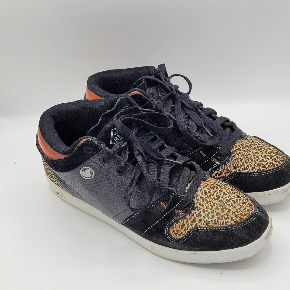DVS HUF 5 Mid O.I. “Original Intent” Zapatillas Skate Hombre Talla 12 Naranja Negro  Foto 2 de 4