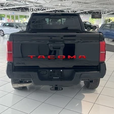 Tailgate Letters Emblems For 2024 2025 Tacoma Accessories Red 3D Decals Stickers
