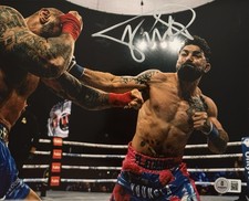 Platinum Mike Perry Signed Autographed Bareknuckle FC 8x10 Photo BAS Beckett COA