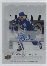 2023-24 Upper Deck Trilogy Generations 5/25 Doug Gilmour #TG-8A Auto HOF 17ex