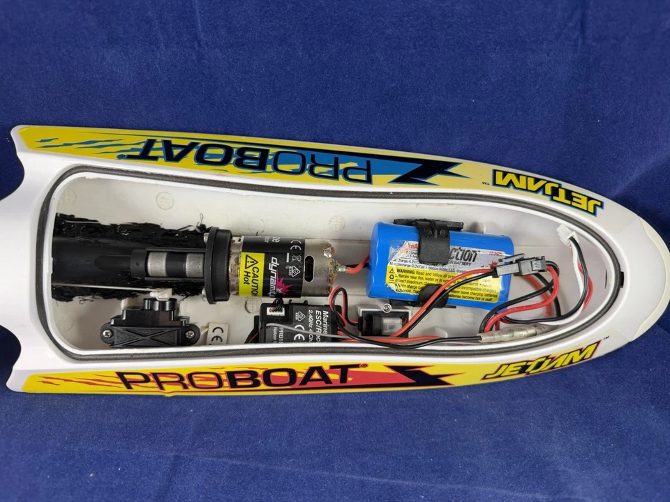 Pro Boat Jet Jam 12 RTR Brushed Pool Racer (White) Pre-owned Read Discription - Image 4 of 4