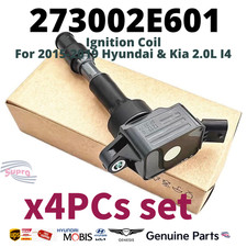 GENUINE OEM Hyundai KIA Ignition Coil 4PCs SET 273002E601 Sonata Elantra Kona