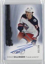 2021-22 Upper Deck The Cup Rookie Auto 12/249 Cole Sillinger #158 Auto 2oh