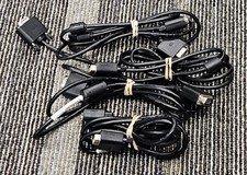 Lot Of 4 VGA to VGA Cables 4 ft Male to Male Video Cables OEM