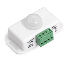 For LED Strip Light Motion Sensor Switch DC12V 24V PIR Infrared Detector