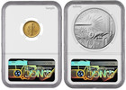 2026 W Mercury Dime Gold Coin & Silver Medal Set NGC SP70 FDI W/OGP #891 — photo 2