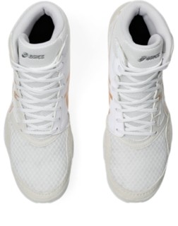 ASICS Men's Snapdown 4 Wrestling Shoe White/Pure Gold - 1081A058-100, White/Pure thumbnail 6