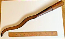 Large Vintage Swan Neck Mortice Lock Tool Chisel
