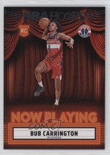 2024-25 Panini NBA Hoops Now Playing Bub Carrington #4 1cn6