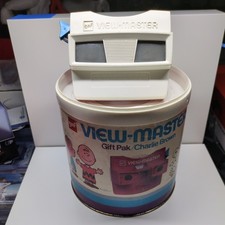Vintage View-Master Charlie Brown Gift Pak In Original Container With 3 Reels