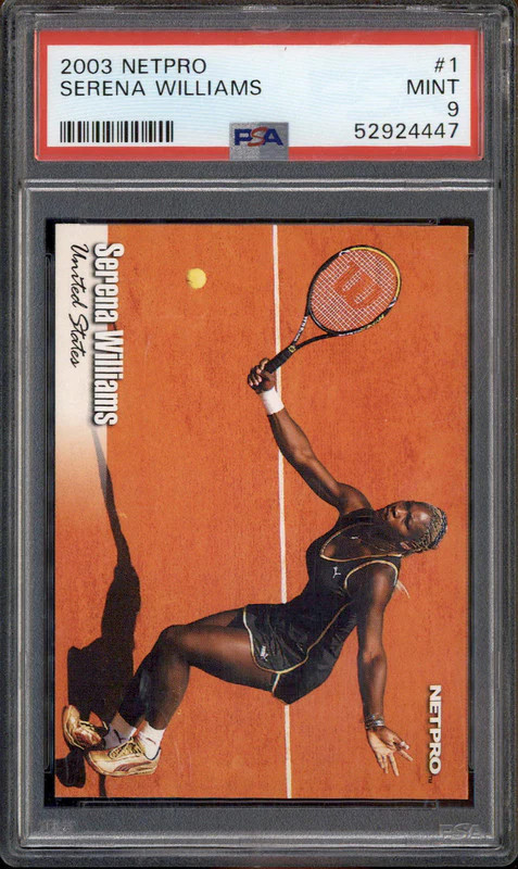 2003 Netpro #1 Serena Williams PSA 9
