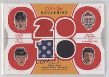 2010 O-Pee-Chee Jarome Iginla Miikka Kiprusoff Matt Stajan Jay Bouwmeester 1o3