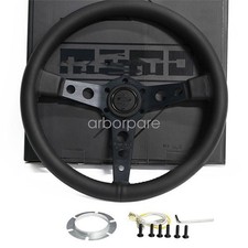 Oem For Momo Prototipo P5 Black Edition 350mm14inch Steering Wheel Pu Leather Oem For Momo Prototipo P5 Black Edition 350mm14inch Steering Wheel Pu Leather