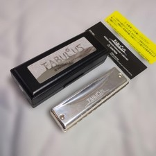 SUZUKI FABULOUS F-20J Diatonic Harmonica Key of C Just Tuning with Case Tested