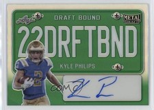 2022 Leaf Metal Draft Bound Green Prismatic 3/10 Kyle Philips #DB-KP2 Auto 0u66