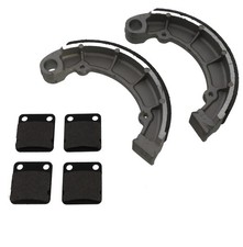 2001 Kawasaki KVF400 KVF 400 2X4 Prairie Front Pads & Rear Brake Shoes
