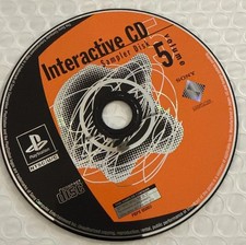Interactive CD Sampler Pack Volume Vol 5 (Sony PS1 PlayStation) Disc Only!