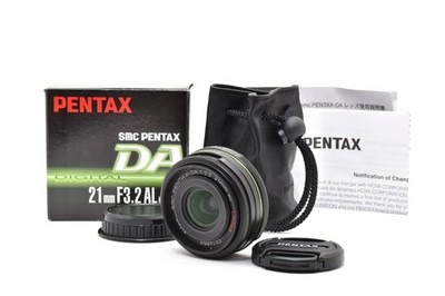 SMC PENTAX-DA 21mm F3.2 AL Limited Wide Angle Lens Black [Mint] #2900342