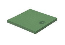 Chiusino Coperchio Vede in Plastica Pedonabile Misure da 20x20, 30x30, 40x40 cm.