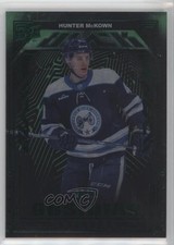 2023-24 SPx UD Black Obsidian Rookies Emerald /30 Hunter McKown #OR-9 0nr3
