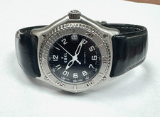 Orologio Ebel Discovery 9187341 40mm Uomo Subacqueo 200m Cinturino Nero Quadrante Nero