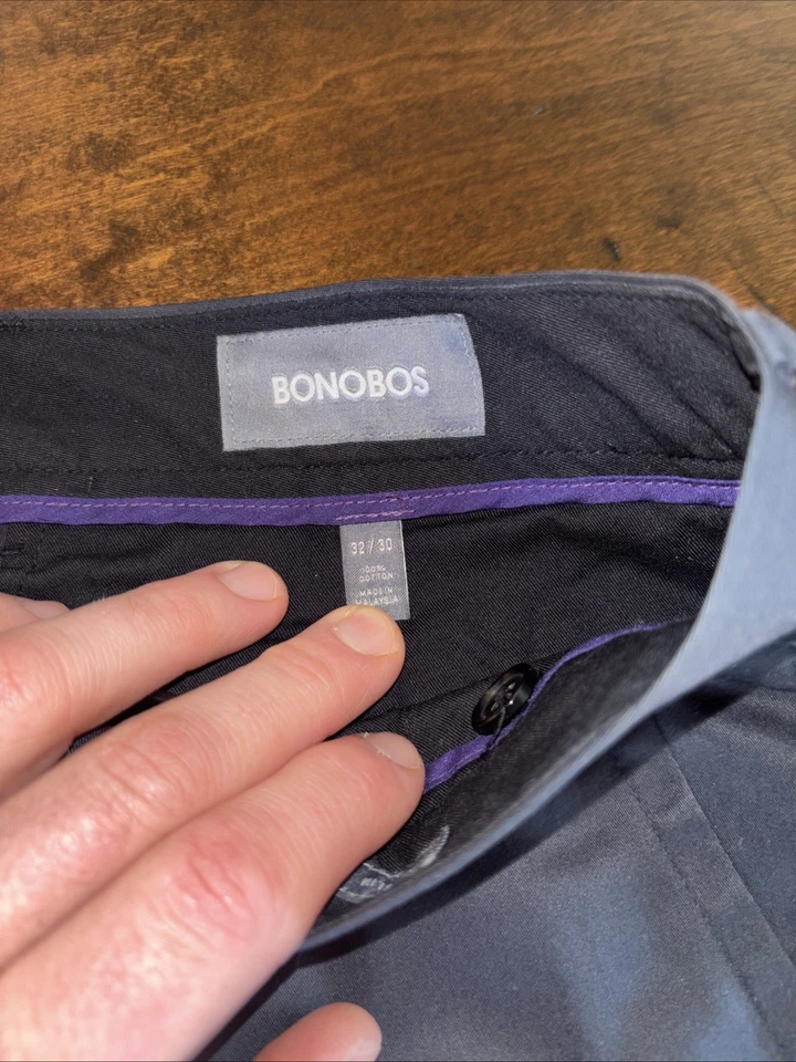 Bonobos Weekday Warrior Tuesday preto slim fit tamanho 32x28 - Imagem 2 de 4