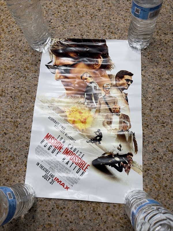 Mission Impossible Rogue Nation 2015 Movie Poster 17" X 11”Glossy Unframed