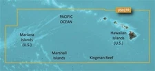 GARMIN VUS027R HAWAIIAN ISLAND MARIANA IS BLUECHART G3 VISION 010-C0728-00