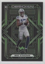 2021 Panini Obsidian Rookies Electric Etch Green 43/50 Mike Strachan #192 1by6