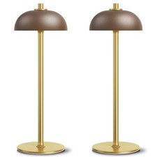 2 Pack LED Cordless Table Lamp Rechargeable,5000mAh Battery Operated Table La...