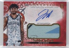 2022 Topps Inception OTE Overtime Elite Relic Red 17/25 Johned Walker Auto 1u6