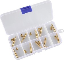 Supermotorparts 10Pcs Carburetor Main Jets kit & 10Pcs Slow Pilot Jets for PWK K