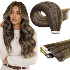 Full Shine 18in Human Hair Extensions 25g 10pcs