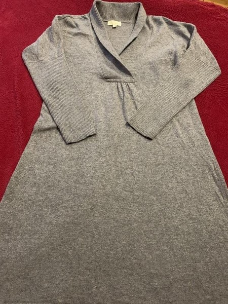 Women Monsoon Dress Grey 38 / M