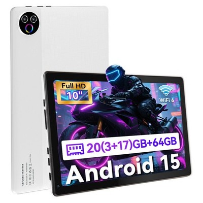 2025 Tablet 10.1 inch 16GB + 64GB  WIFI  Android 15 Unlock Bluetooth Touchscreen