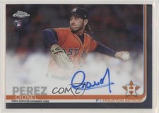 2019 Topps Chrome Rookie Auto Cionel Perez #RA-CP Auto e6p