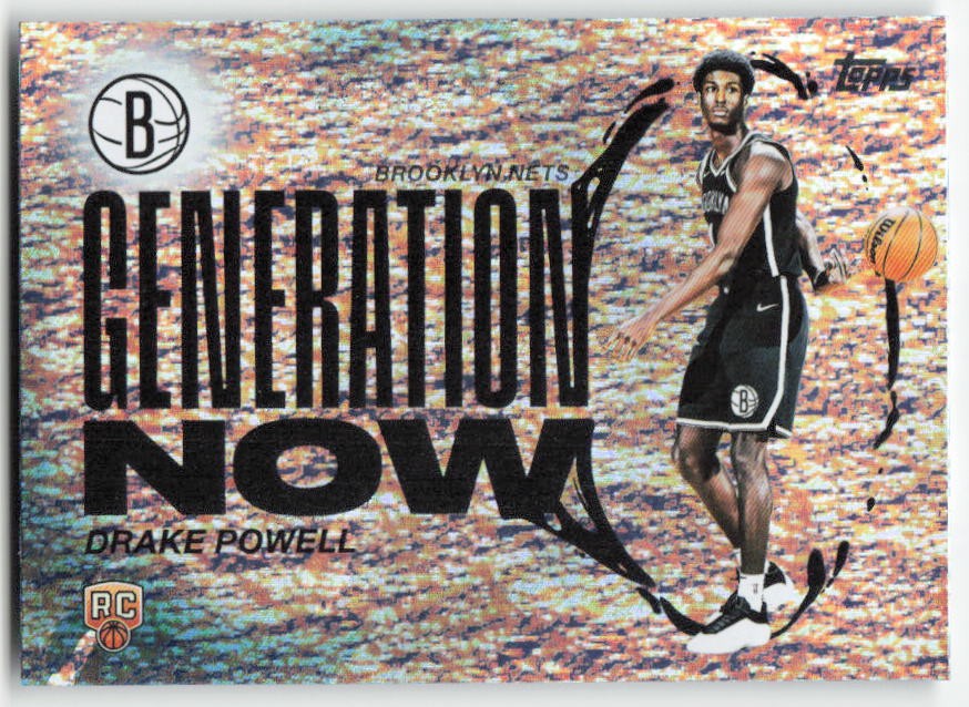 2025-26 Topps #GN-22 Drake Powell Generation Now Holo Foil