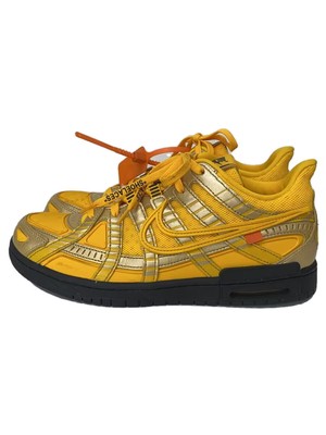 NIKE OFF WHITE AIR RUBBER DUNK OW University Gold Air Rubber Dunk Off White 28cm