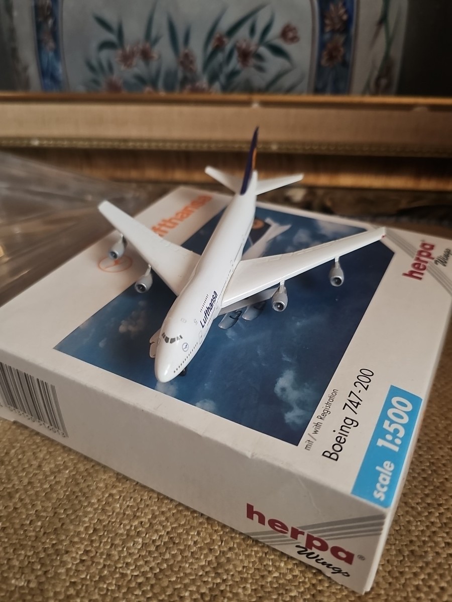 Herpa Wings 1:500 516013 Lufthansa BOING A747-200 D-AISG Dormagen