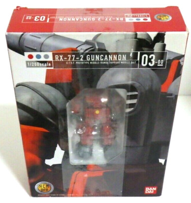Bandai HCM Pro 03-00 RX-77-2 Guncannon 1/200 Gundam Figure Japan