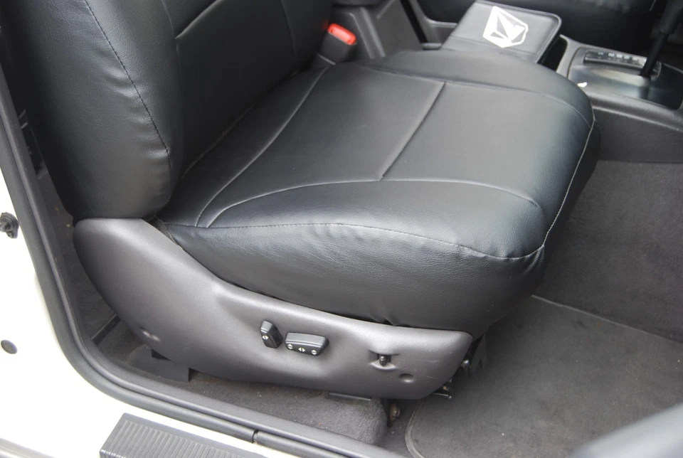 FUNDAS DE ASIENTO DELANTERAS DE CUERO IGGEE S. PARA JEEP GRAND CHEROKEE 1999-2004 AJUSTE PERSONALIZADO Foto 4 de 4