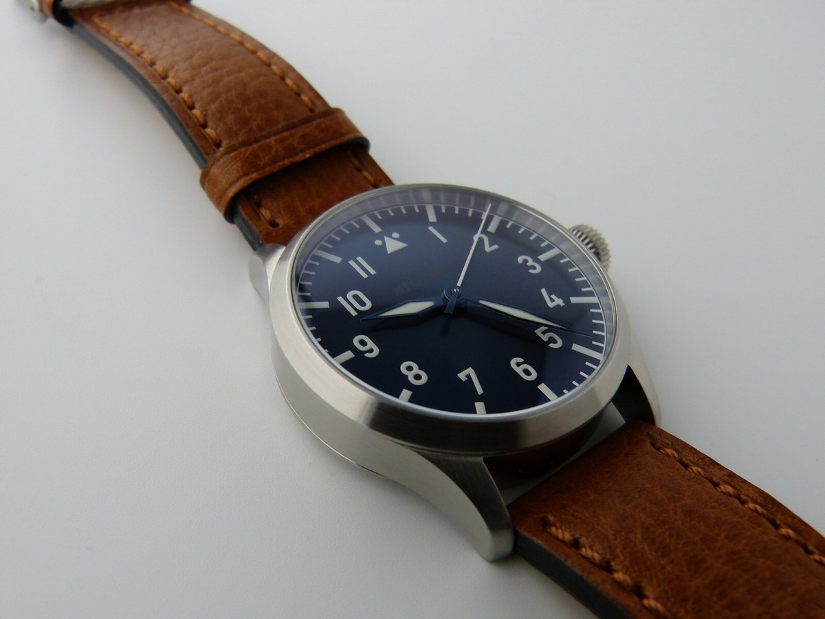 Montre Pilote Flieger Type A PURE MECANIQUE - Mouvement Seiko NH35 Automatique - Boîtier 41mm Acier, Verre Saphir - Neuve