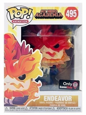 Funko Pop! Endeavor – My Hero Academia Exklusiv Bei Gamestop | 9,5 Cm Vinyl-Figure #495 | Sammlerstück