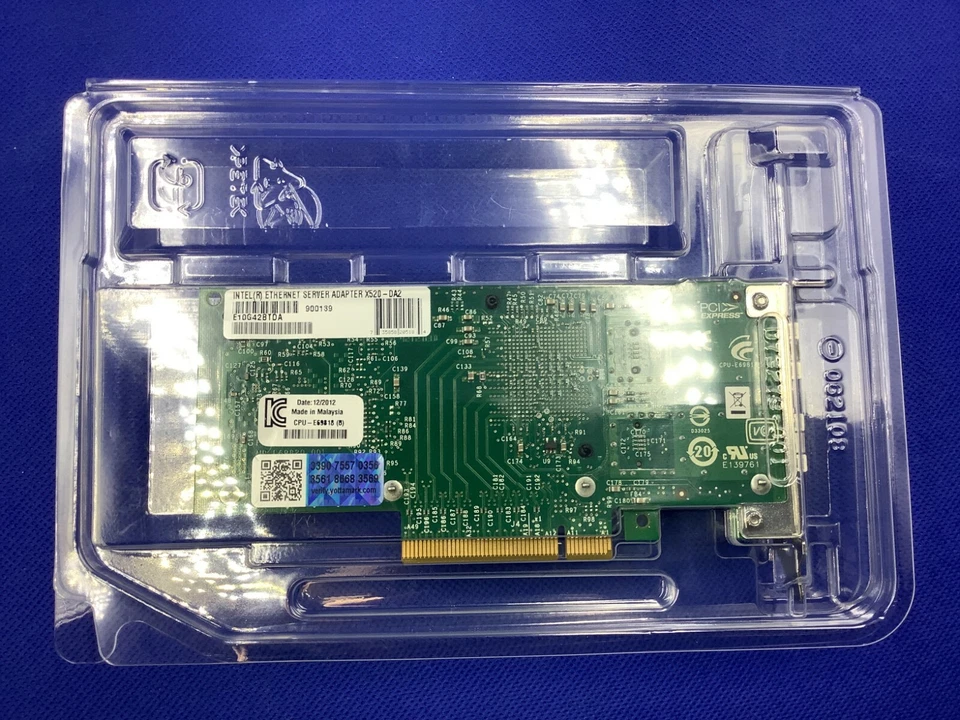 X520-DA2 Genuino Intel 10Gb 2 Puertos Ethernet NIC E10G42BTDAG1P5 82599 Foto 3 de 4